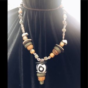 Twist Clasp Boho Necklace